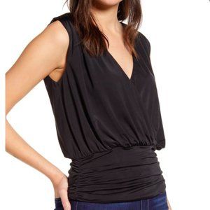 Chelsea28 Ruched Sleeveless Top, Size M, NWT